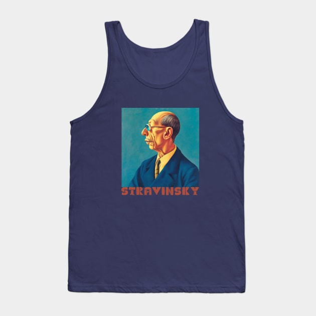 IGOR STRAVINSKY Tank Top by Cryptilian